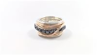 Anello Rubinia Donna Carato in Oro rosa Diamante 1.0 Ct AN001ARBN-17 - AN001ARBN-17